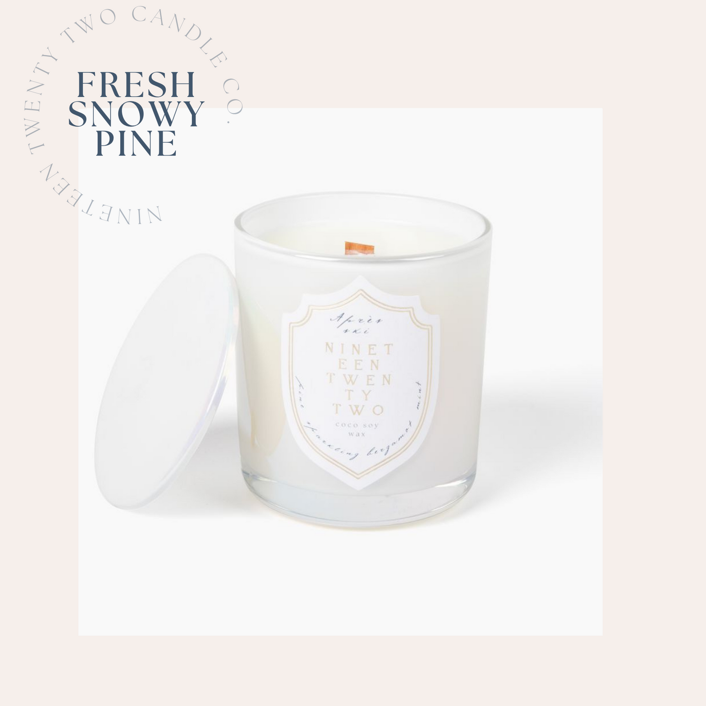 Après Ski Wood Wick Candle