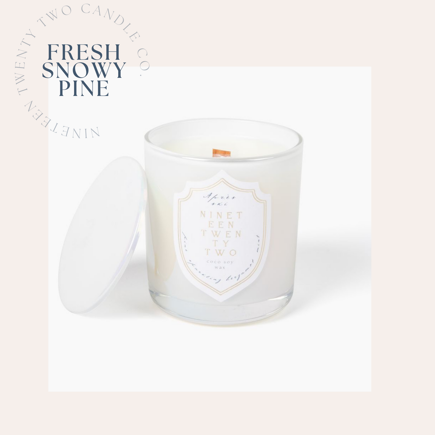 Après Ski 8oz Wood Wick Candle