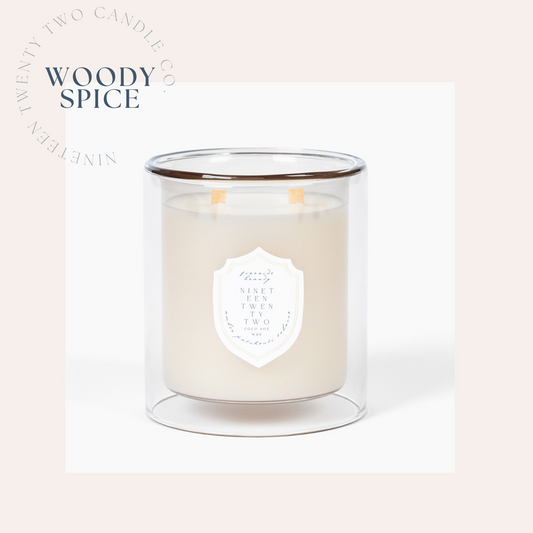 Fireside Brandy Two Wick Candle